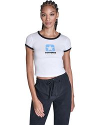 Converse - Retro Box Star T-shirt - Lyst