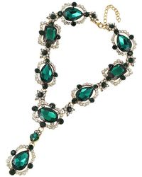 SOH - Gold-plated Stone Statement Necklace - Lyst