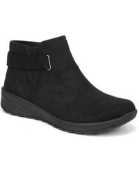 LifeStride - Gaze Washable Zipper Short Booties - Lyst