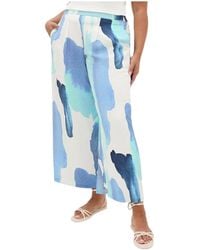 City Chic - Plus Size Surface Level Print Pant - Lyst