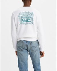 levis 1960's velour crewneck
