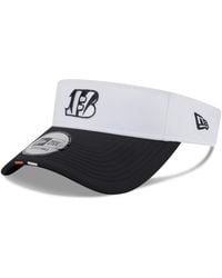 KTZ - White/black Cincinnati Bengals 2025 Nfl Training Camp Adjustable Visor Hat - Lyst