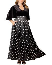 Kiyonna - Plus Size Radiant Opulence Evening Gown - Lyst
