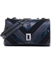 Karl Lagerfeld - Lafayette Small Leather Shoulder Bag - Lyst