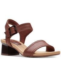 Clarks - Desirae Coast Ankle-strap Sandals - Lyst