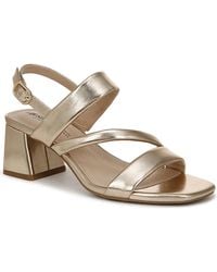 LifeStride - Celia Asymmetrical Block Heel Dress Sandals - Lyst