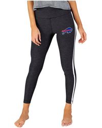 Concepts Sport - Charcoal/white Buffalo Bills Centerline Knit Slounge leggings - Lyst