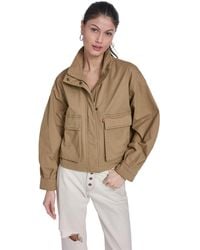 Levi's - Stand Collar Zipper Jacket - Lyst