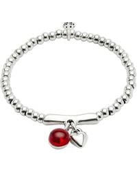 Uno De 50 - Plated Beaded Bracelet - Lyst