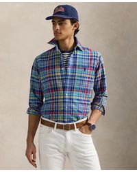 Polo Ralph Lauren - Classic-fit Plaid Oxford Shirt - Lyst