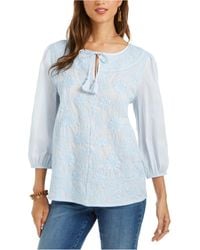macys petite blouses