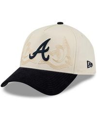 KTZ - Atlanta Braves Western Stitch 9forty A-frame Adjustable Hat - Lyst