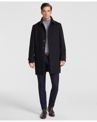 Tommy Hilfiger - Men Classic Melange Overcoat - Lyst