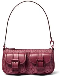 Michael Kors - Zoe Small Convertible Pouchette Shoulder Bag - Lyst