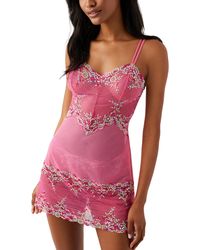 Wacoal - Embrace Lace Sheer Chemise Lingerie Nightgown 814191 - Lyst