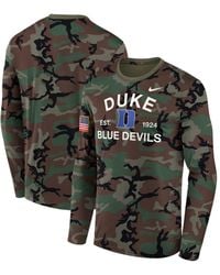 Nike - Michigan Wolverines 2025 Military Appreciation Legend Dri-fit Long Sleeve T-shirt - Lyst