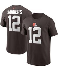 Nike - Shedeur Sanders Cleveland S 2025 Nfl Draft Name Number T-shirt - Lyst