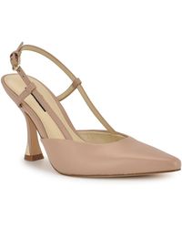 Nine West - Vassa Tapered Heel Slingback Pumps - Lyst