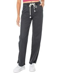 Roxy - Sunset Dream Mid-rise Twill Pants - Lyst