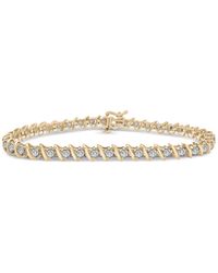Macy's - Diamond Twist Bracelet (2 Ct. T.w. - Lyst