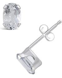 Macy's - Gemstone Stud Earrings - Lyst