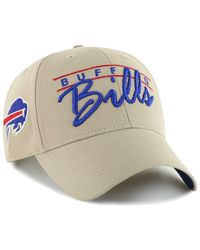 47 Brand Buffalo Bills Whiteout Mvp Cap in Black for Men