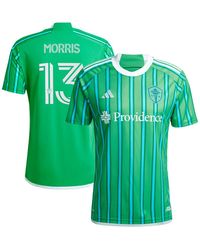 adidas - Jordan Morris Seattle Sounders Fc 2024 The Anniversary Kit Replica Player Jersey - Lyst