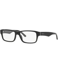 Prada - Pr 16mv Rectangle Eyeglasses - Lyst
