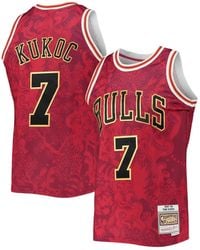 Mitchell & Ness - Toni Kukoc Chicago Bulls Hardwood Classics 1997-98 Lunar New Year Swingman Jersey - Lyst