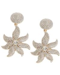 SOH - Flora Bling Drop Earrings - Lyst