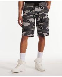 Ecko' Unltd - Keep Tabs On Belted Cargo Shorts - Lyst