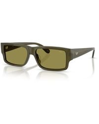 DIESEL - Rectangle Sunglasses - Lyst