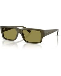 DIESEL - Rectangle Sunglasses - Lyst