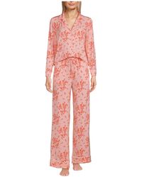 Lands' End - Petite Cooling 2 Piece Pajama Set - Lyst
