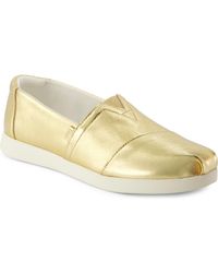 TOMS - Alpargata Plus Espadrille Almond Toe Flats - Lyst