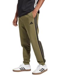 adidas - Essentials 3-stripes Fleece Pants - Lyst