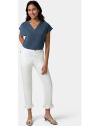 Hue - Ruffle Denim Skimmer Pull-on Sleepwear Pant - Lyst