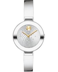 Movado - Bold Bangles Swiss Quartz Stainless Steel Watch 28mm - Lyst