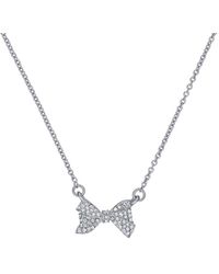 Ted Baker - Barsie: Crystal Bow Pendant Necklace - Lyst