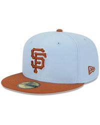 KTZ - /brown San Francisco Giants Spring Color Basic Two-tone 59fifty Fitted Hat - Lyst