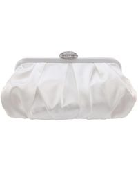 Nina - Classic Satin Clutch - Lyst