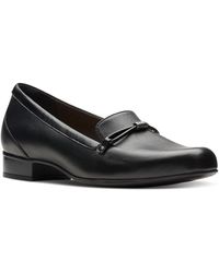 Clarks - Juliet Shine Slip-on Loafers - Lyst