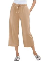 Woman Within - Plus Size Within Sport Knit Capri Pant - Lyst