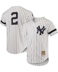 Mitchell & Ness - New York Yankees Cooperstown Collection 1996 Authentic Home Jersey - Lyst