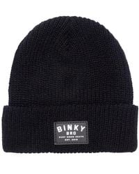 Binkybro - Sereno Black Beanie - Lyst