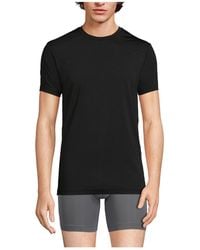 Lands' End - Flex Performance Crewneck Undershirt - Lyst