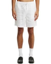 Cotton On - Linen Easy Shorts - Lyst