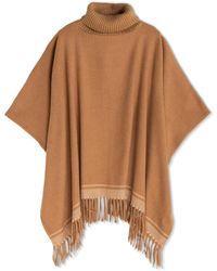 Ralph Lauren - Woven Knit-collar Ruana - Lyst