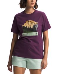 The North Face - Places We Love Graphic Print Cotton T-shirt - Lyst