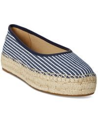 Ralph Lauren - Luize Espadrille Ballet Flats - Lyst